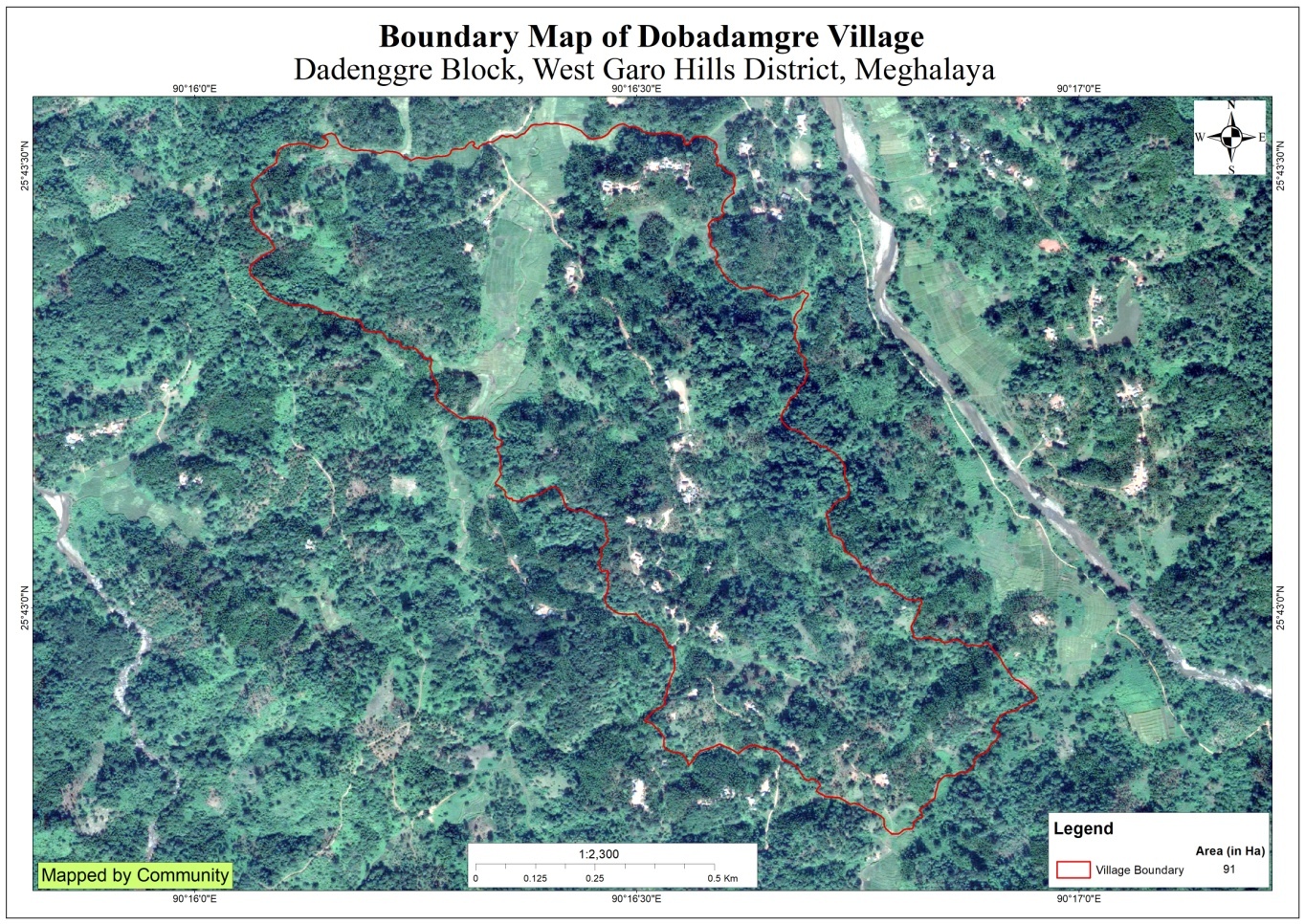 D:\Village Report\Village Report 2021\Dobadamgre 19th October 2021\Dobadamgre Village Boundary.jpg